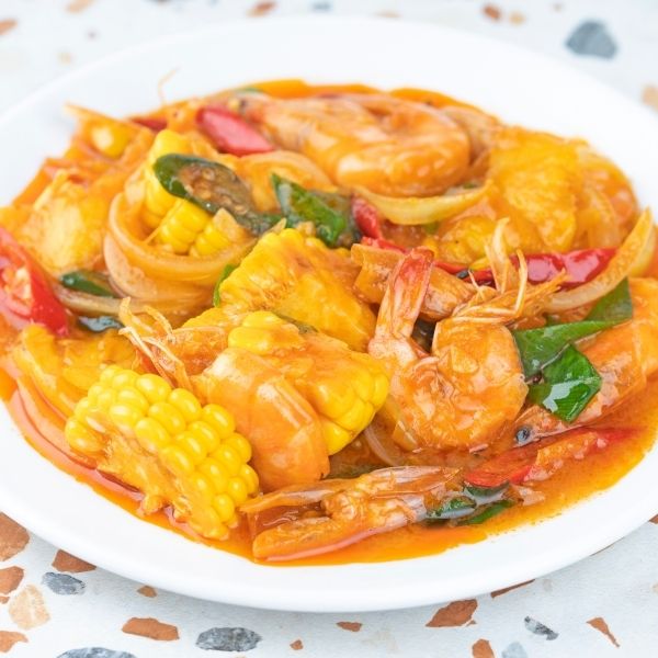 Shrimp with Sweet and Sour Sauce